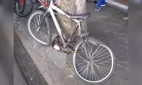 Ciclista fica desorientado após acidente em Arapongas