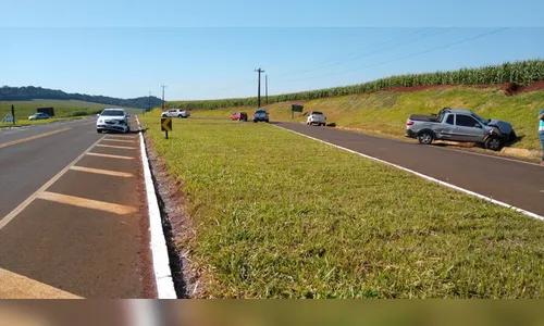 Colisão entre veículos na PR-170 deixa dois feridos