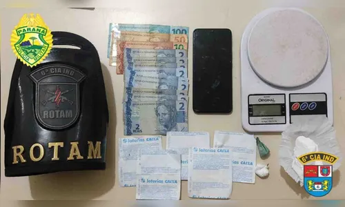 ROTAM prende suspeitos e apreende drogas em Lidianópolis