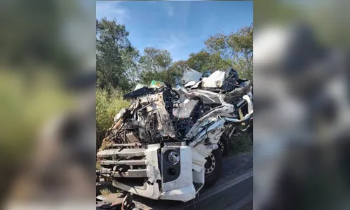 Caminhoneiro de 27 anos morre em acidente na rodovia PR-092