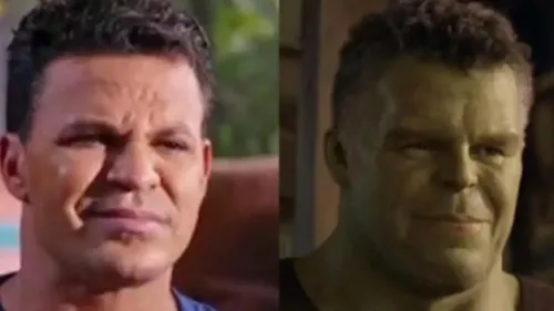 Eduardo Costa vira meme após ser comparado ao Hulk na web