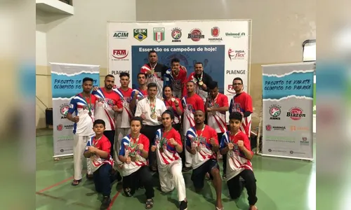 Equipe de karatê de Apucarana se destaca no Paranaense