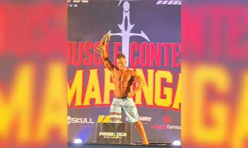Fisiculturista apucaranense é campeão no “Muscle Contest”
