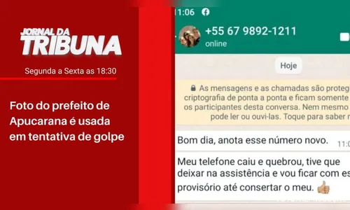 Foto do prefeito de Apucarana é usada em tentativa de golpe