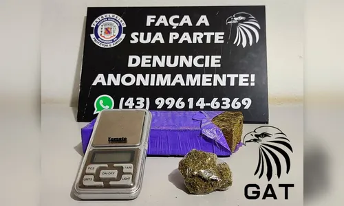 GM de Arapongas prende traficante no Conjunto Palmares