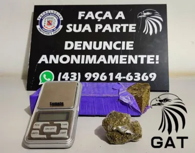 GM de Arapongas prende traficante no Conjunto Palmares
