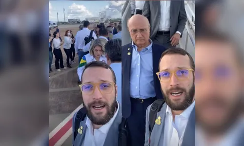 Jair Bolsonaro desembarca em Maringá para Expoingá