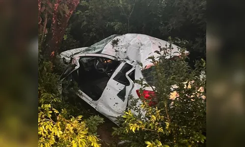 Jovem sofre ferimentos em acidente na rodovia PR-481