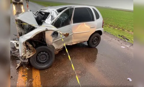 Acidente causa uma morte e deixa três feridos em Palotina