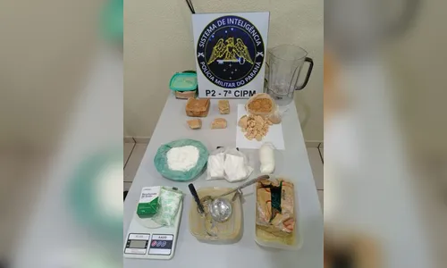 PM apreende drogas avaliadas em mais de R$100 mil