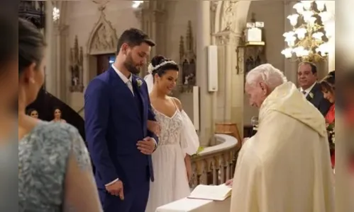 Padre celebra casamento do neto no Rio Grande do Sul
