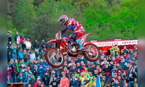 Piloto apucaranense é destaque na Copa Paraná de Motocross