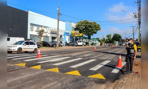 “Rodovias urbanas” ganham faixas elevadas em Apucarana