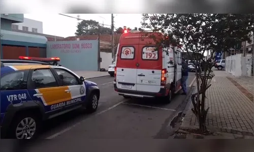 Samu atende grávida em acidente no centro de Arapongas