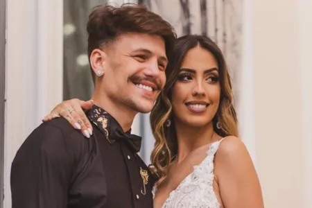 Saulo e Gabi Brandt reatam casamento e viajam para Disney