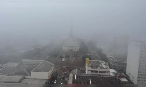 Tempo segue gelado em Apucarana nesta quinta-feira