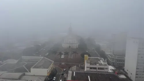 Tempo segue gelado em Apucarana nesta quinta-feira