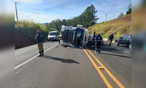 Trecho da PR 444 permanece interditado em Arapongas