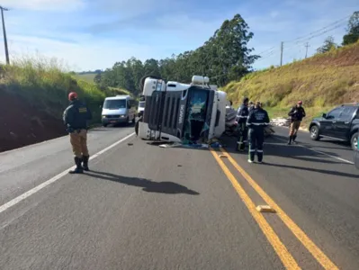 Trecho da PR 444 permanece interditado em Arapongas