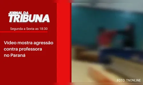 Vídeo mostra agressão contra professora no Paraná
