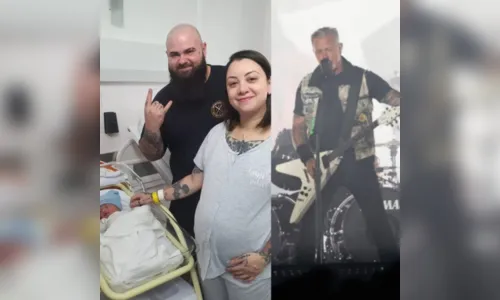 Vocalista do Metallica liga para fã que deu à luz em show