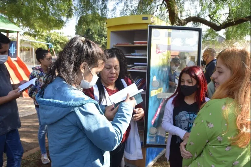 Jardim Alegre inaugura segunda ‘Geladeira Cultural; assista