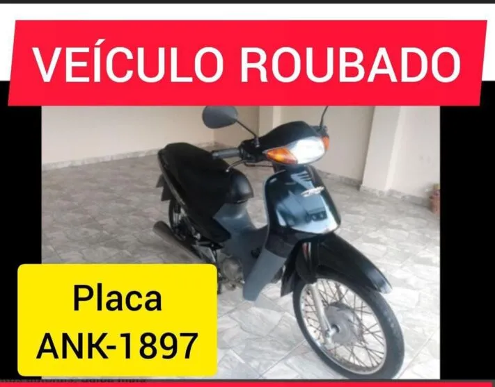 Motocicleta é furtada na Vila Aparecida, em Arapongas