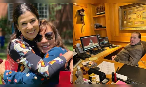 Silvio Santos assiste formatura de Renata Abravanel em Harvard