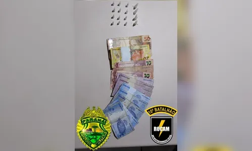 PM prende homem e apreende menor por tráfico de drogas no Sumatra II