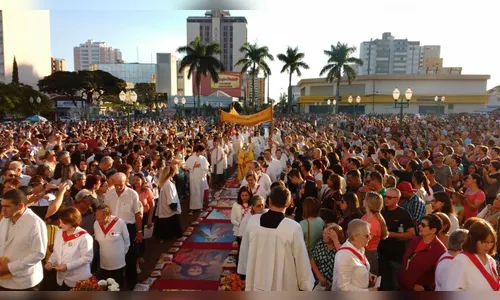 Procissão de Corpus Christi altera trânsito em Apucarana; saiba mais