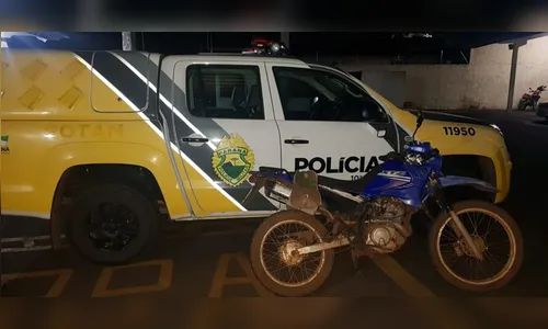 Motociclista embriagado, sem capacete e CNH é preso no Vale do Ivaí
