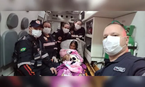Com ajuda de socorristas do Samu, bebê nasce em residência no PR