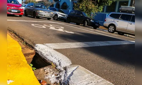 Apucarana registra 326 furtos de grades de bueiros neste ano; confira