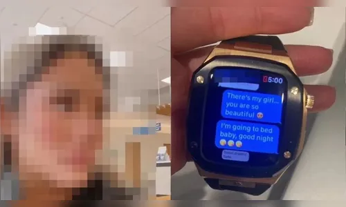 Mulher descobre traição do namorado ao flagrar mensagens no smartwatch