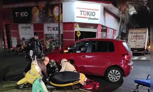 PM registra dois acidentes com motos na quarta-feira em Ivaiporã