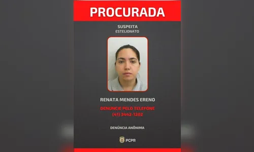 Polícia Civil divulga foto de mulher suspeita do 