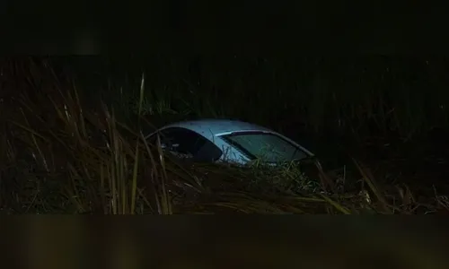 Carro avaliado em mais de R$ 500 mil cai em rio no PR