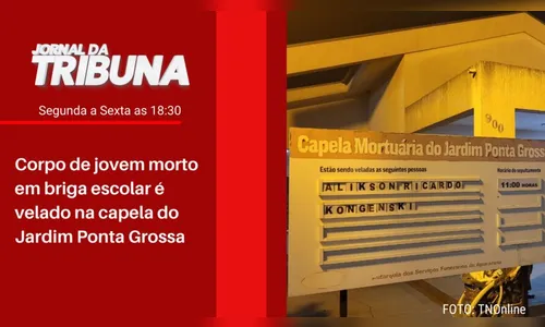 Corpo de jovem morto em briga escolar é velado em Apucarana