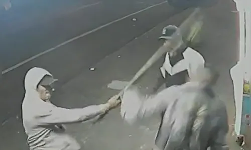 Flagrante: homem é agredido com paulada na cabeça em Apucarana