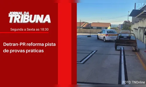 Detran-PR reforma pista de provas práticas