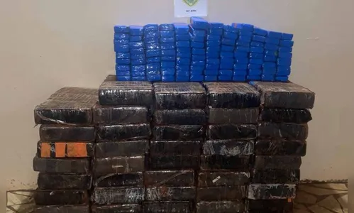 PM apreende 627 quilos de maconha em Manoel Ribas