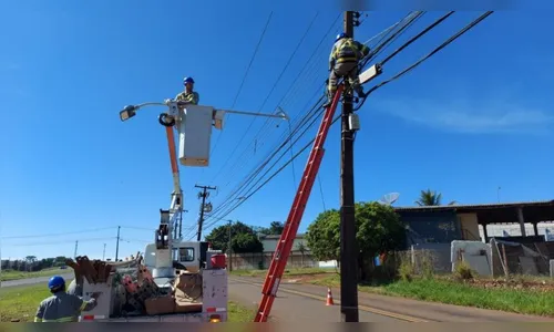 Marginais do Parque Industrial Norte e ciclovia ganham iluminação