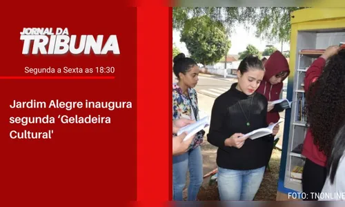 Jardim Alegre inaugura segunda ‘Geladeira Cultural'