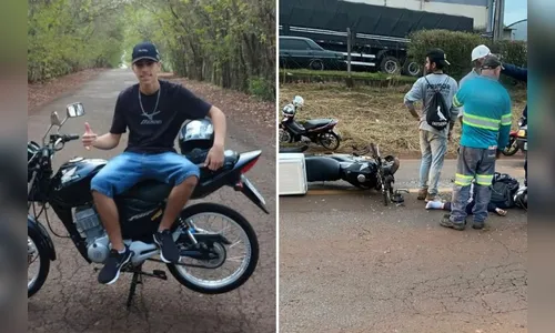 Jovem de 17 anos morre ao se envolver em acidente na região