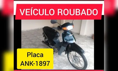 Motocicleta é furtada na Vila Aparecida, em Arapongas