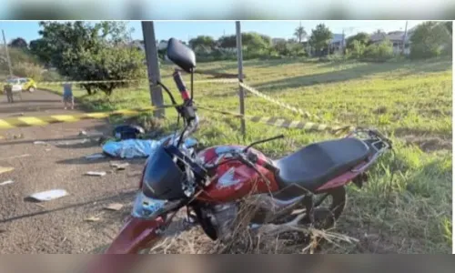 Motociclista morre após bater contra poste em Maringá