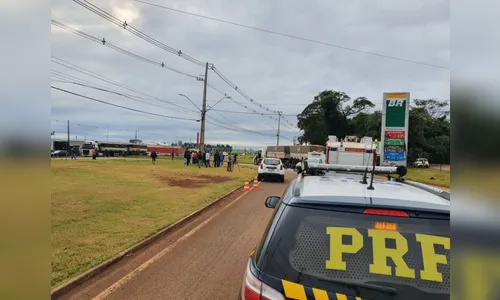 Motociclista morre após ser atingido por carreta na BR-369