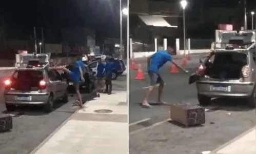 Motorista destrói próprio carro após ter veículo apreendido; veja
