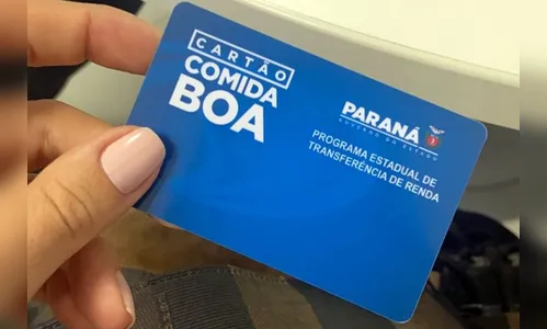 Famílias paranaenses serão beneficiadas com Cartão Comida Boa; entenda