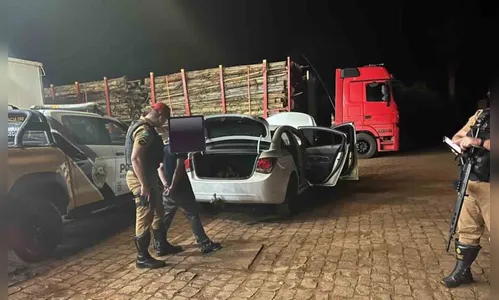 Jovem com dois mandados em aberto é preso na PR-466